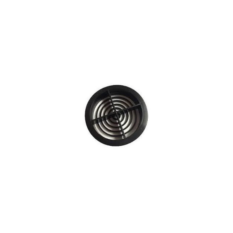 70mm Soffit Vent Black